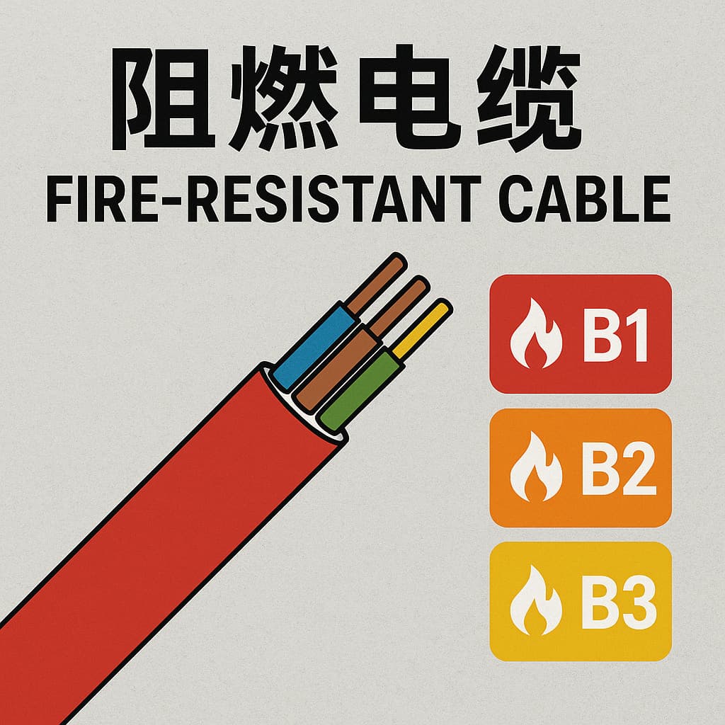 什么是阻燃电缆？？？？B1、B2、B3级的区别你相识吗？？？？